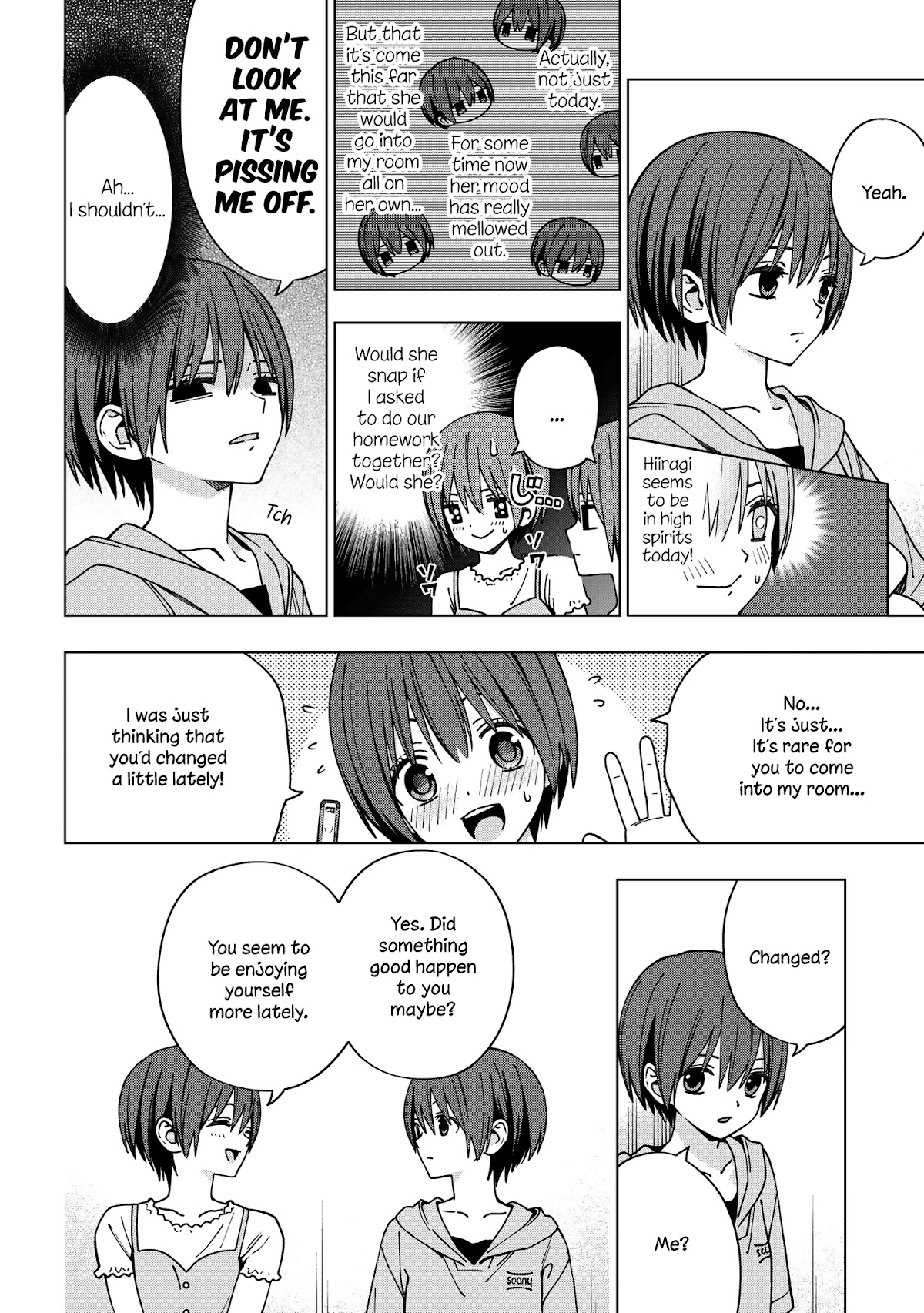 School Zone (Ningiyau) Chapter 84 page 4 - Chapter 84: Good for you, Hiiragi.