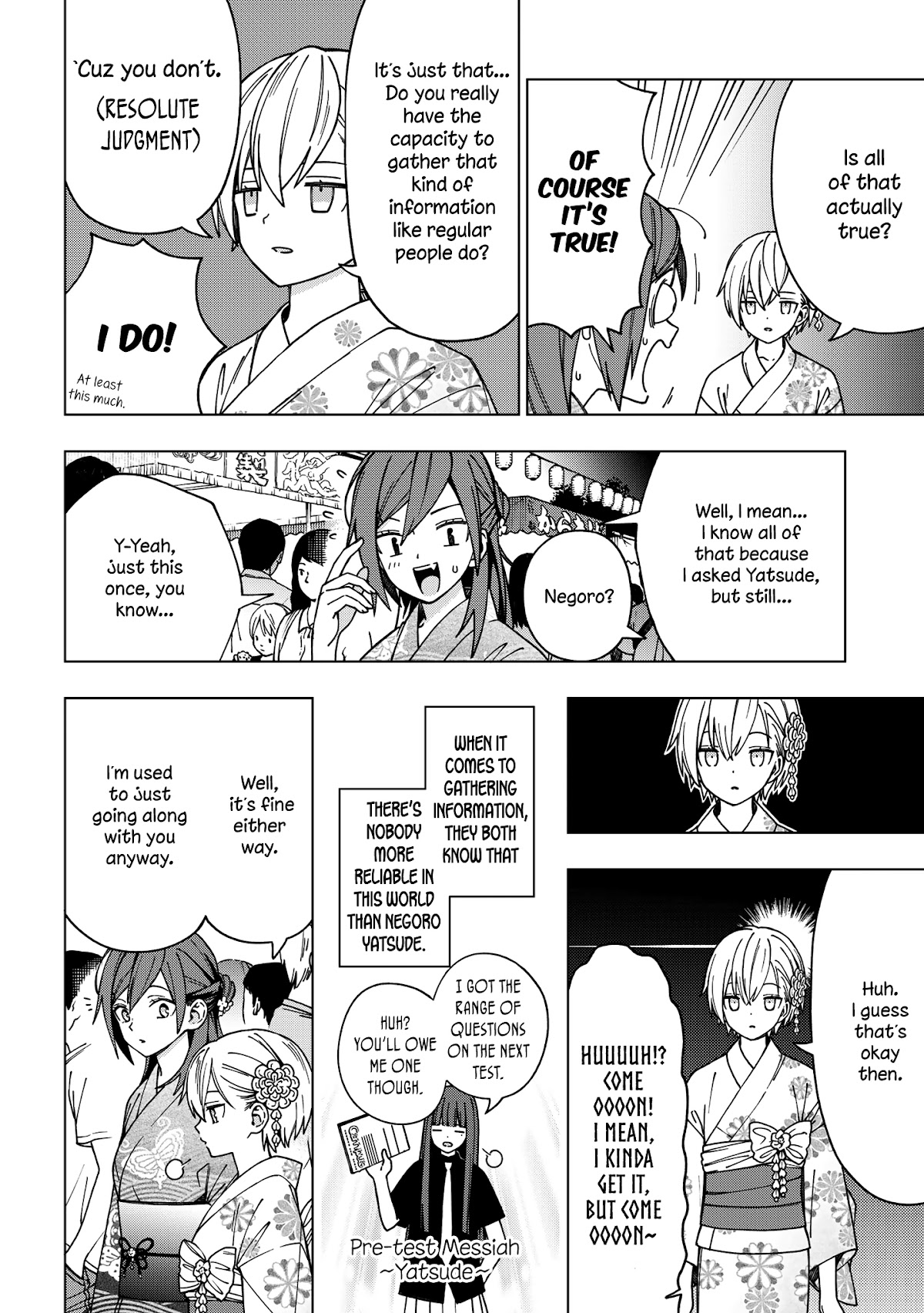 School Zone (Ningiyau) Chapter 88 page 5 - Chapter 88: I guess it looks weird after all?