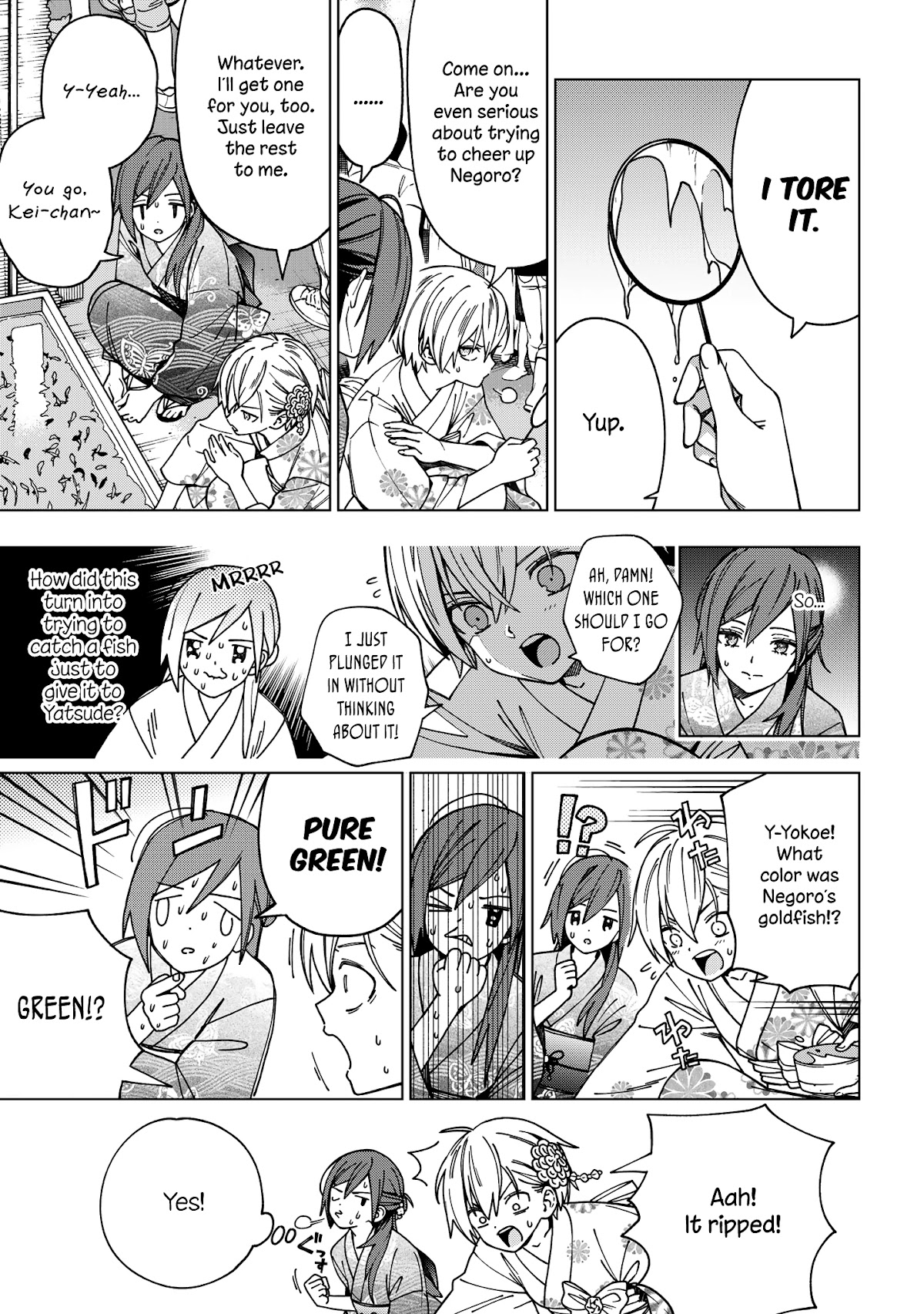 School Zone (Ningiyau) Chapter 88 page 8 - Chapter 88: I guess it looks weird after all?