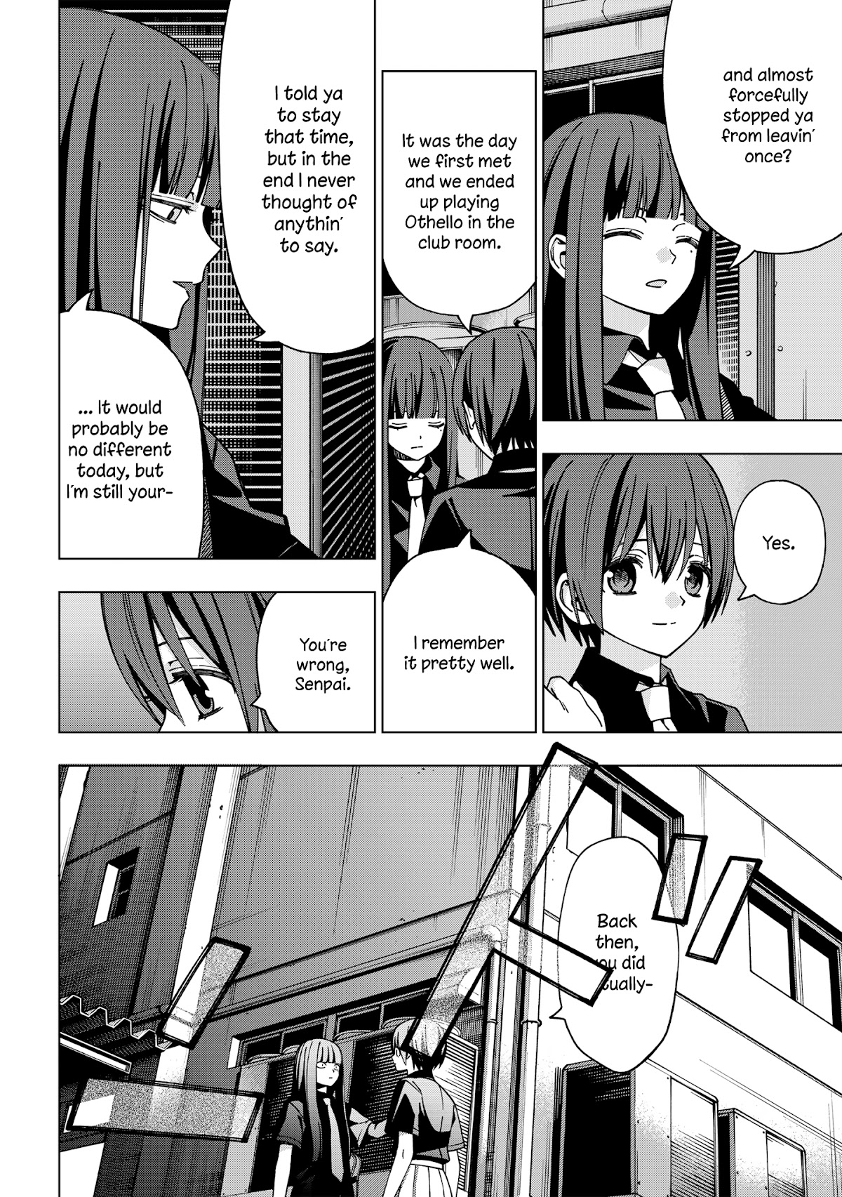 School Zone (Ningiyau) Chapter 92 page 10 - Chapter 92: I wish I could be like you, Senpai.