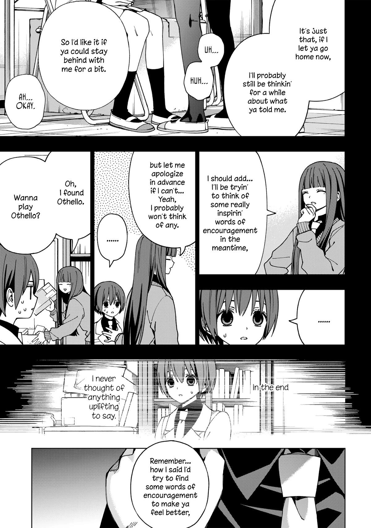 School Zone (Ningiyau) Chapter 92 page 9 - Chapter 92: I wish I could be like you, Senpai.