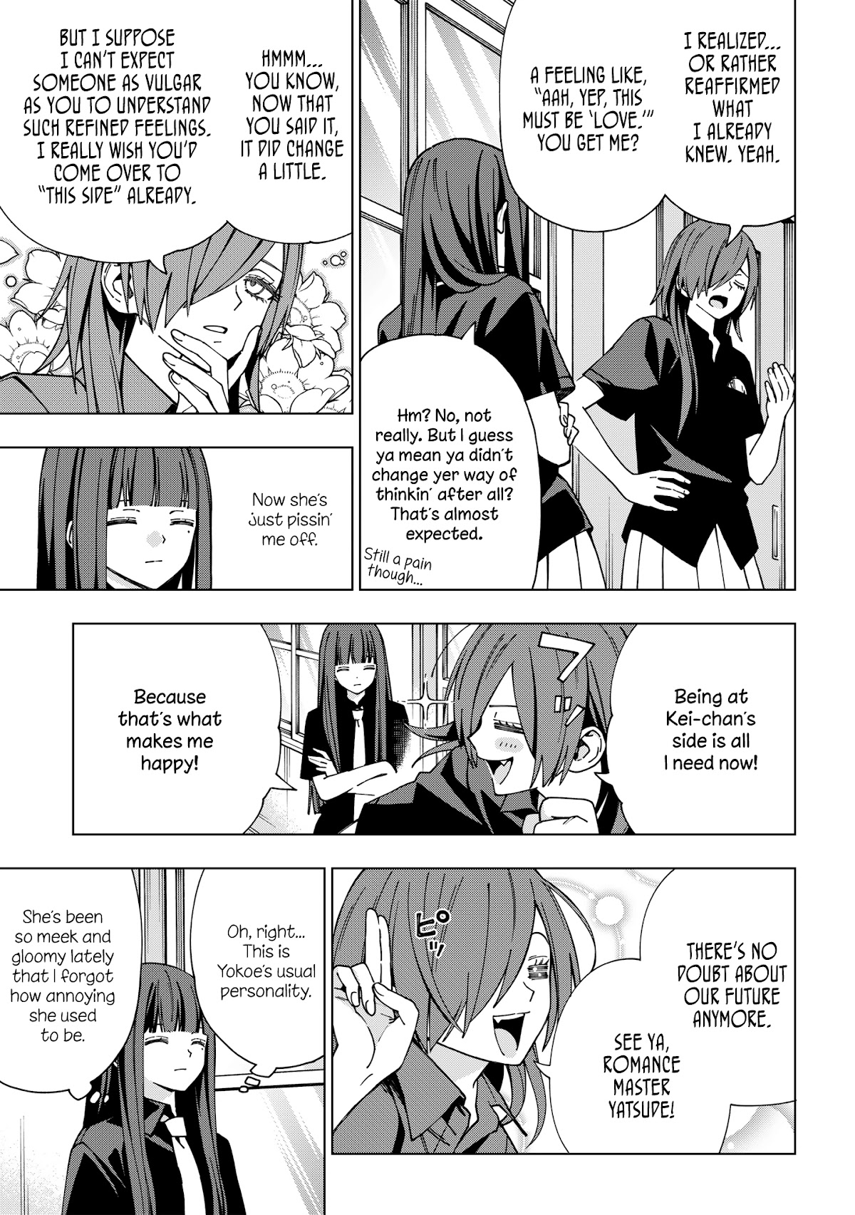 School Zone (Ningiyau) Chapter 94 page 11 - Chapter 94: A feeling like, "Aah, yep, this must be love."