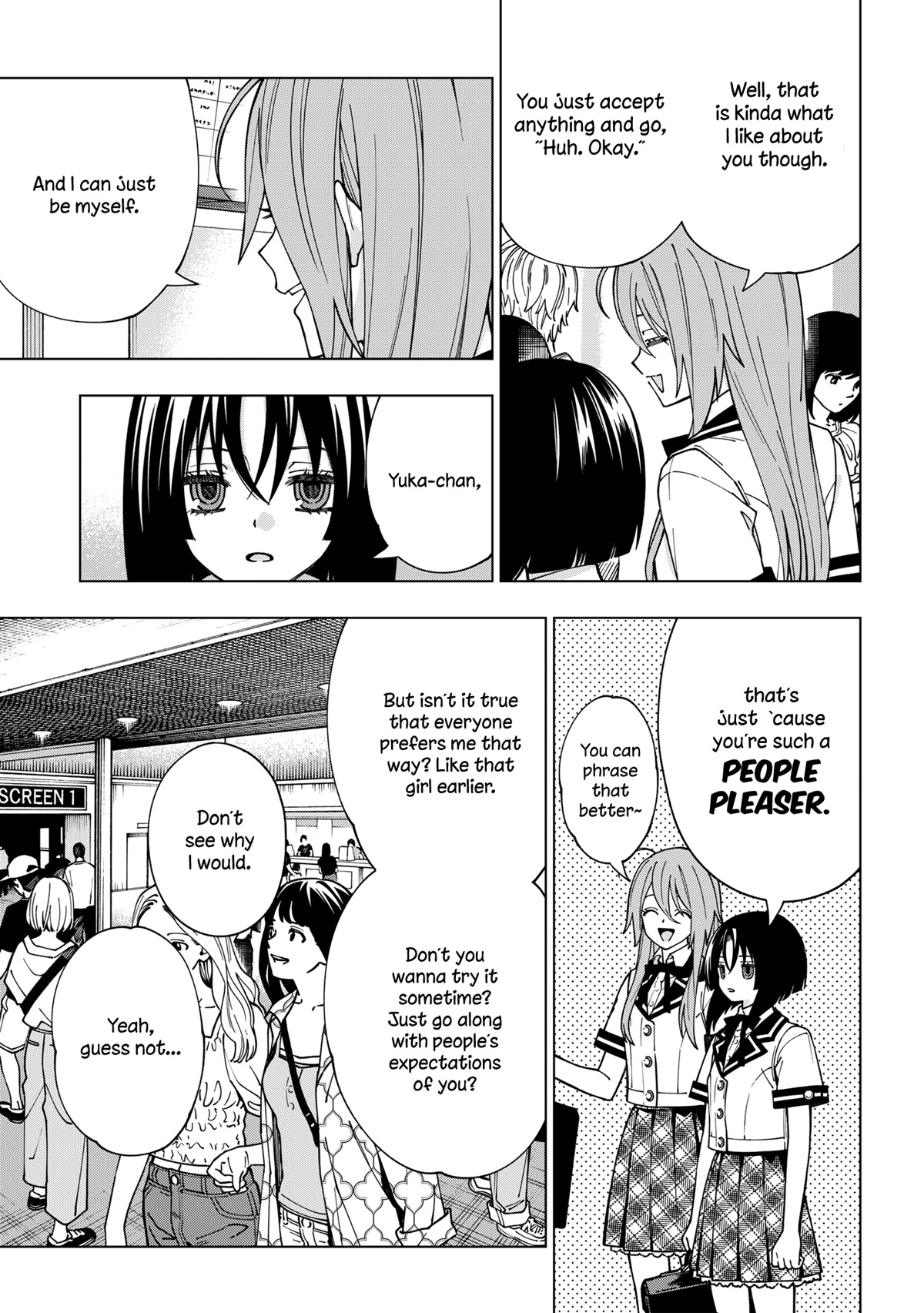 School Zone (Ningiyau) Chapter 98 page 5 - Chapter 98: 'Cause you're such a people pleaser.
