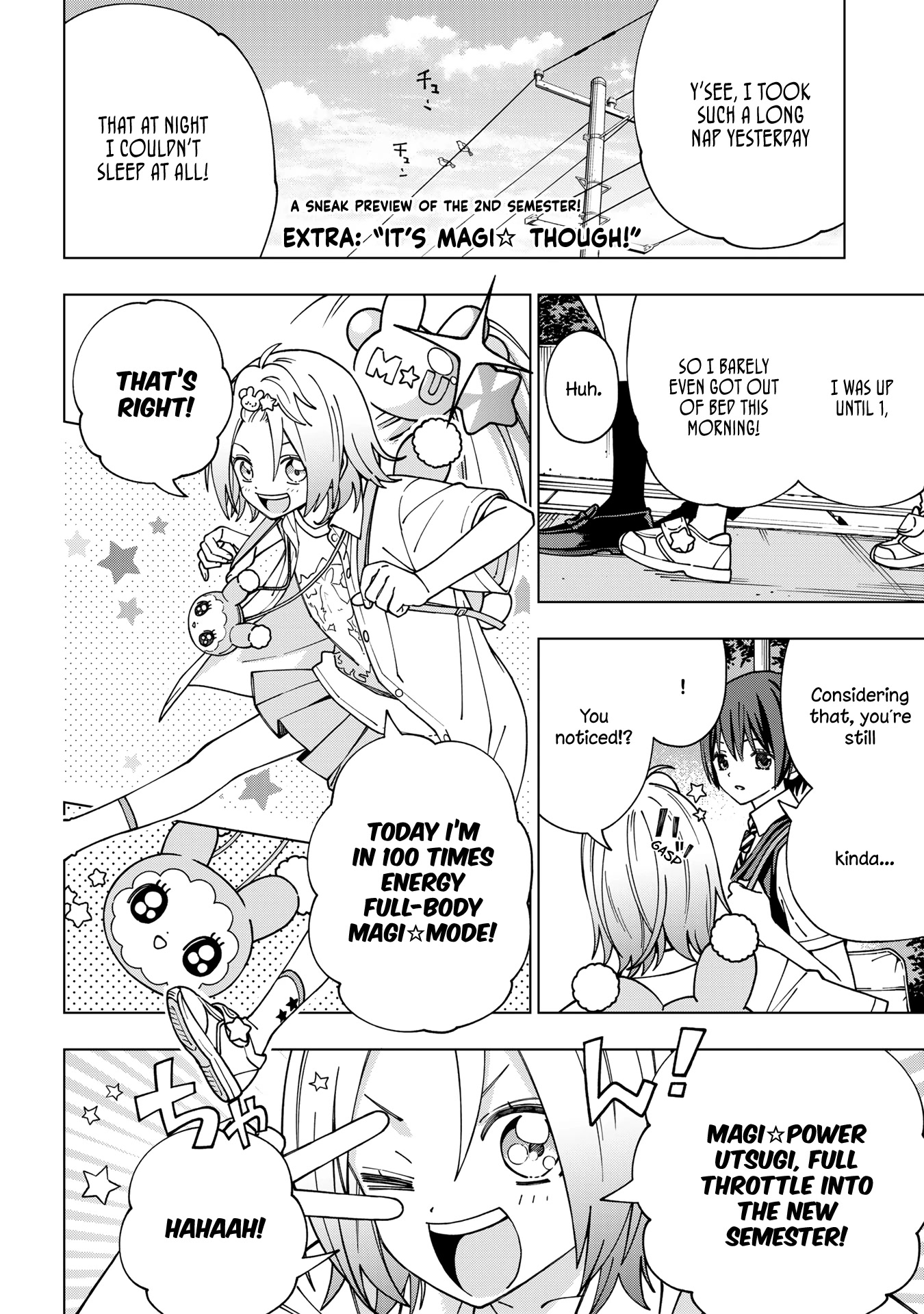 School Zone (Ningiyau) Chapter 99.1 page 1 - Chapter 99.1: Extra: It's Magi☆ though!