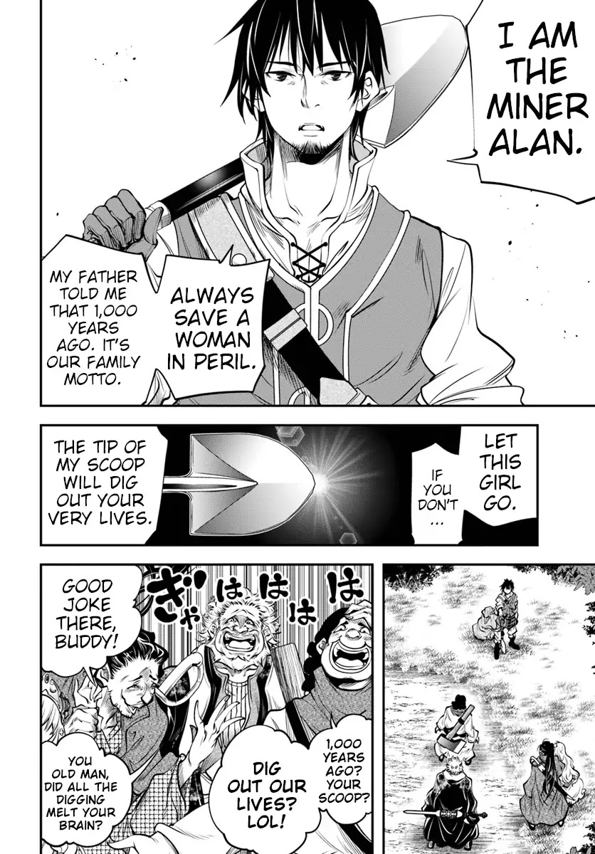 SCOOP MUSOU: "SCOOP HADOUHOU!"( `・Ω・´)♂〓〓〓〓★(゜Д ゜ ;;;).:∴DOGOOO Chapter 1 page 7 - Chapter 1: Princess Lithisia And Miner Alan