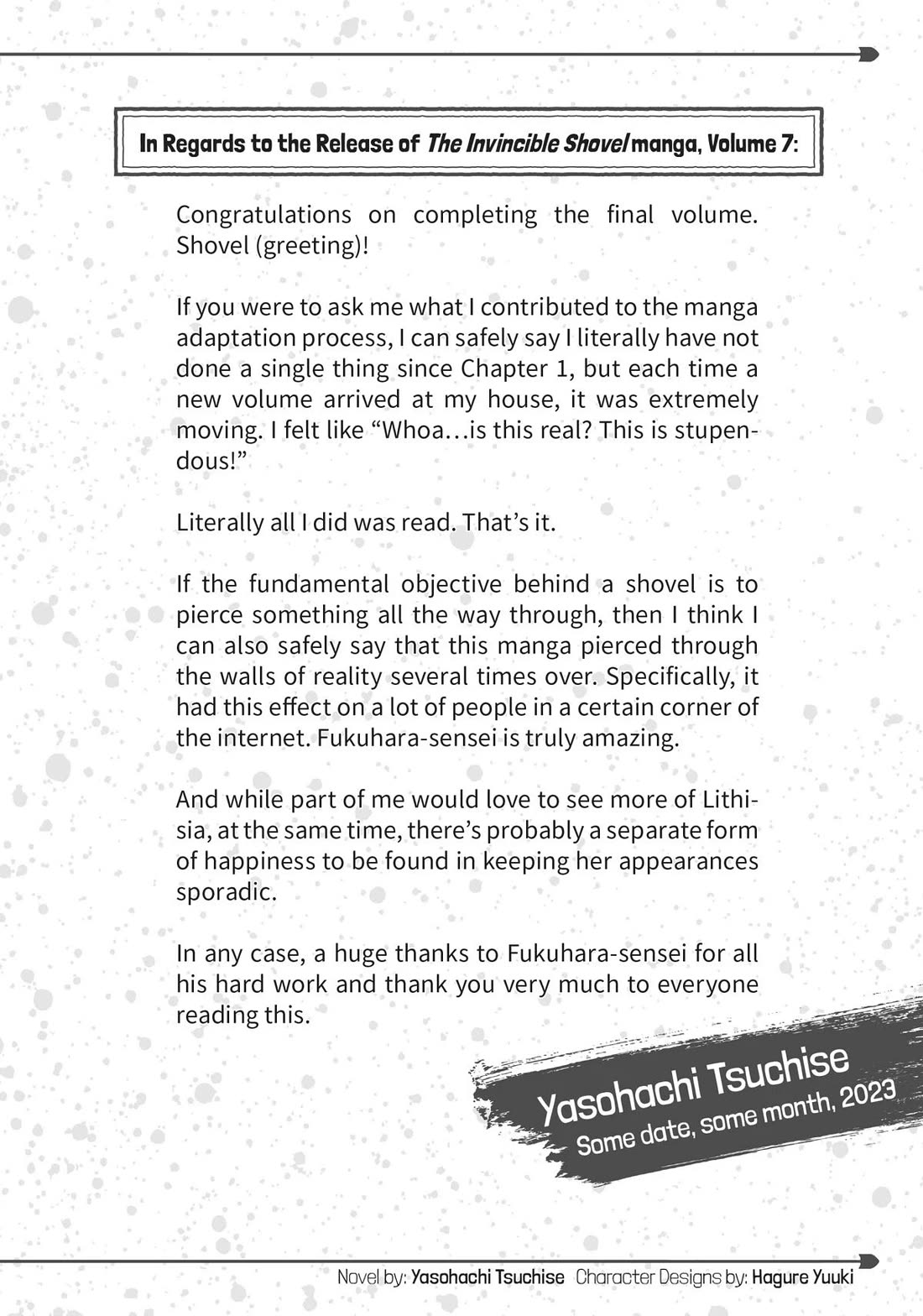 SCOOP MUSOU: "SCOOP HADOUHOU!"( `・Ω・´)♂〓〓〓〓★(゜Д ゜ ;;;).:∴DOGOOO Chapter 39 page 39 - Chapter 39 [END]