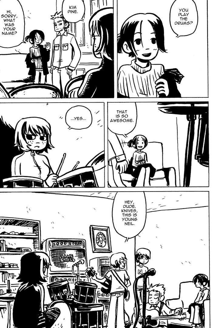 Scott Pilgrim Chapter 1 page 12 - Chapter 1 : Dating a Highschooler