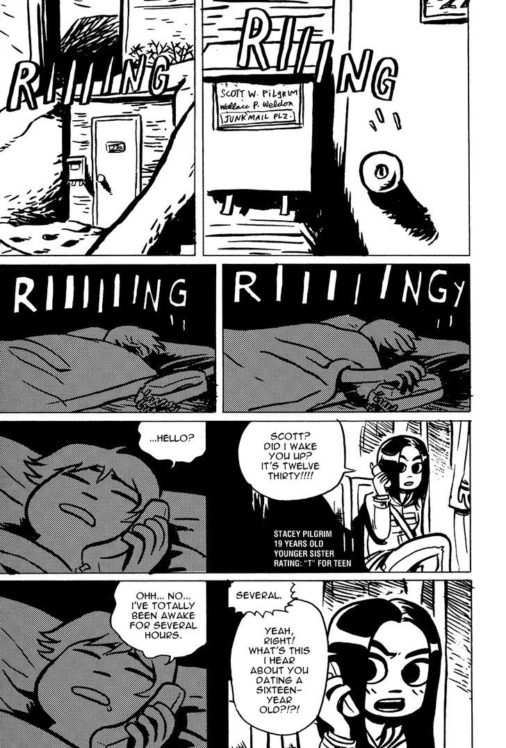 Scott Pilgrim Chapter 1 page 19 - Chapter 1 : Dating a Highschooler