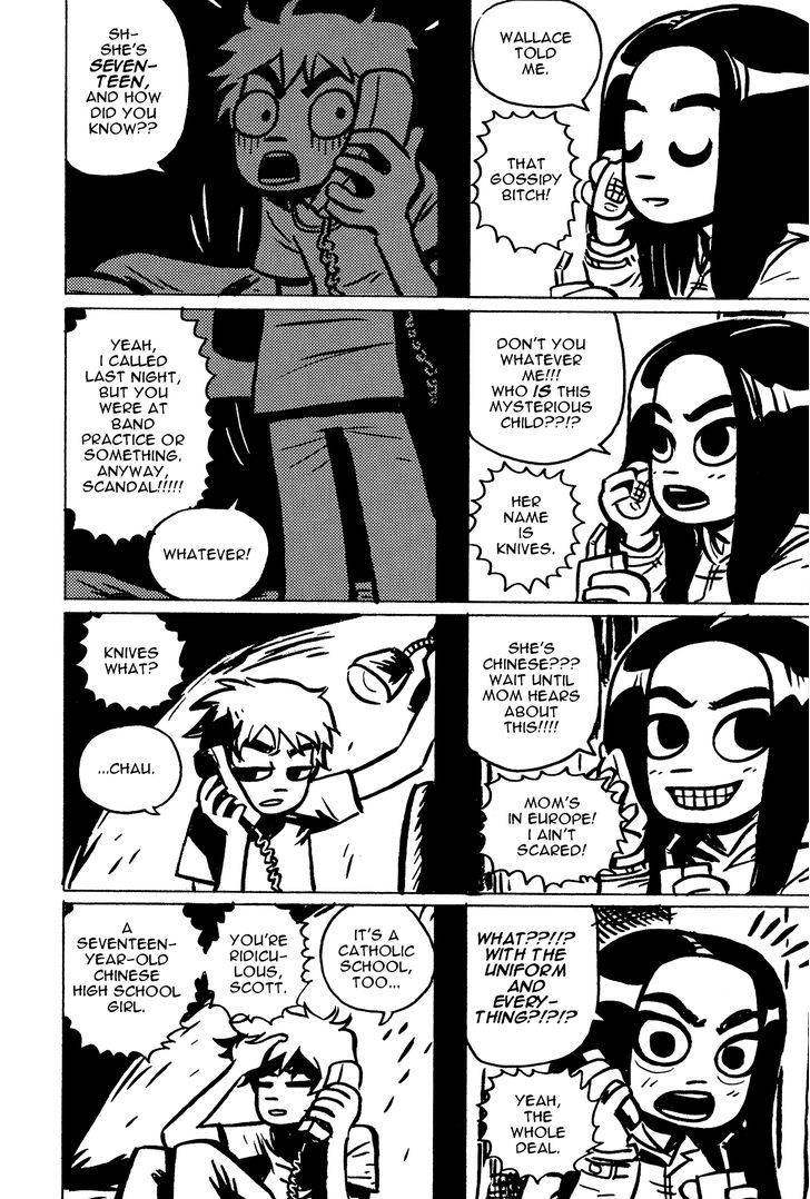 Scott Pilgrim Chapter 1 page 20 - Chapter 1 : Dating a Highschooler