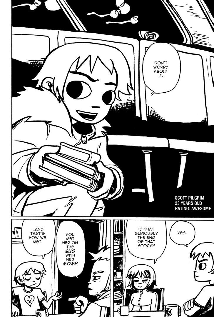 Scott Pilgrim Chapter 1 page 7 - Chapter 1 : Dating a Highschooler