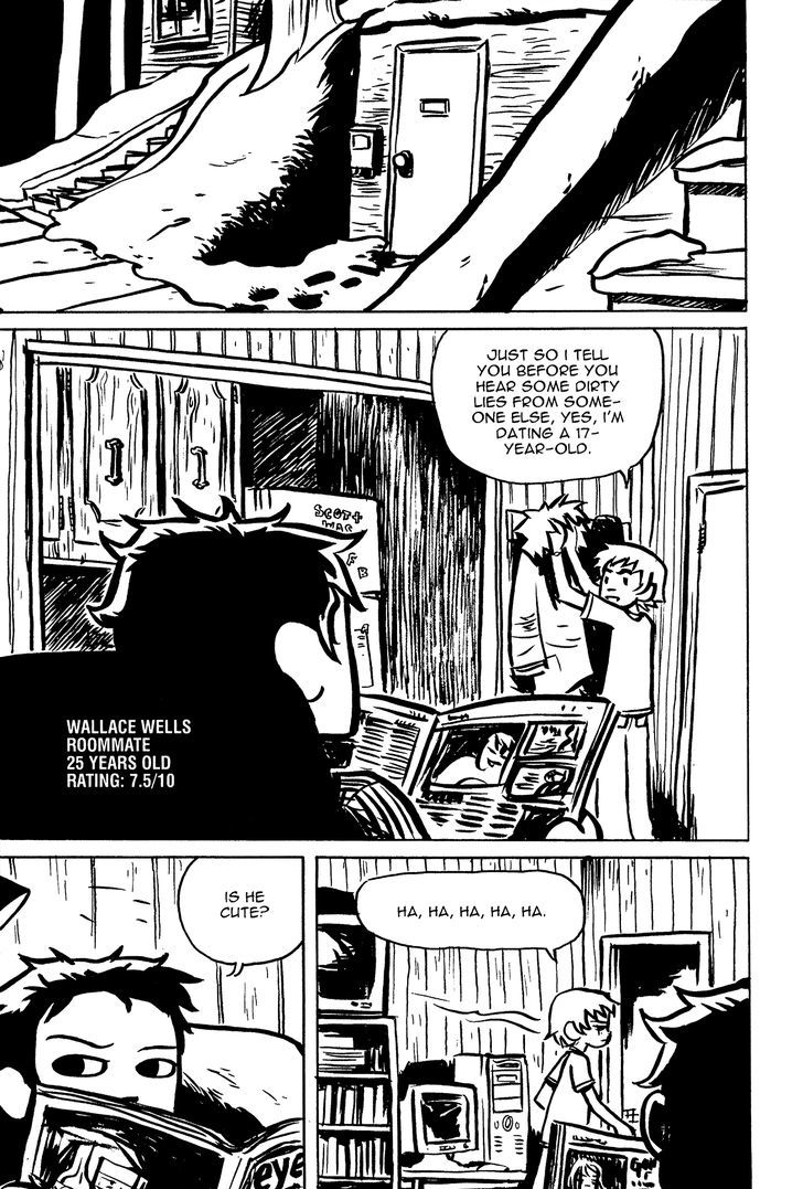 Scott Pilgrim Chapter 1 page 8 - Chapter 1 : Dating a Highschooler