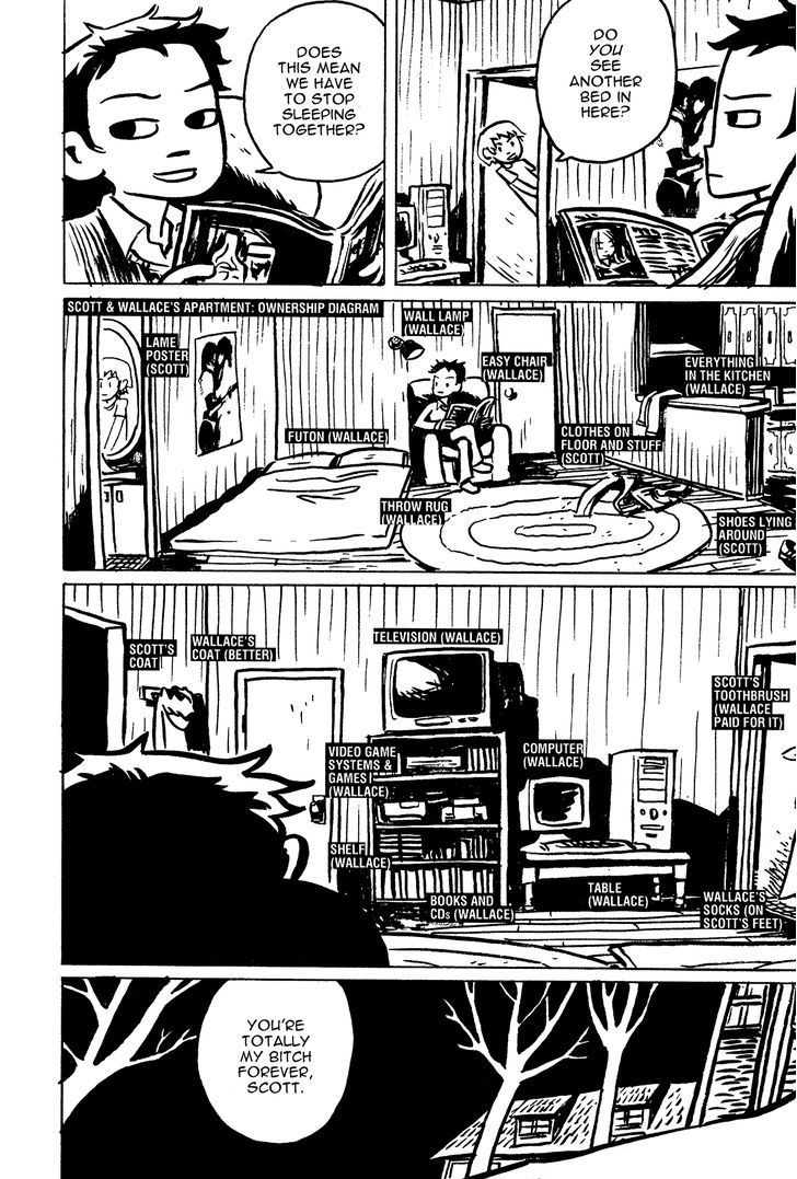 Scott Pilgrim Chapter 1 page 9 - Chapter 1 : Dating a Highschooler