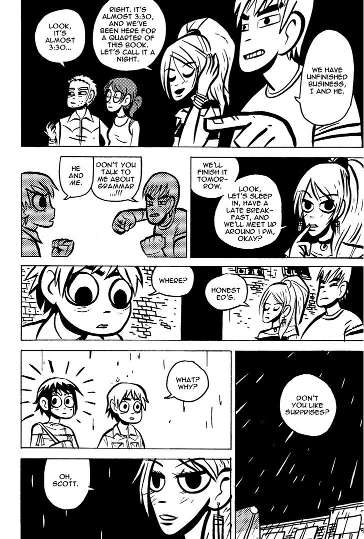 Scott Pilgrim Chapter 13 page 11 - Chapter 13 : It's Only Divine Right