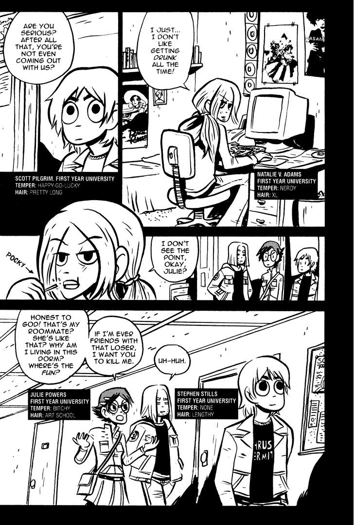 Scott Pilgrim Chapter 13 page 4 - Chapter 13 : It's Only Divine Right