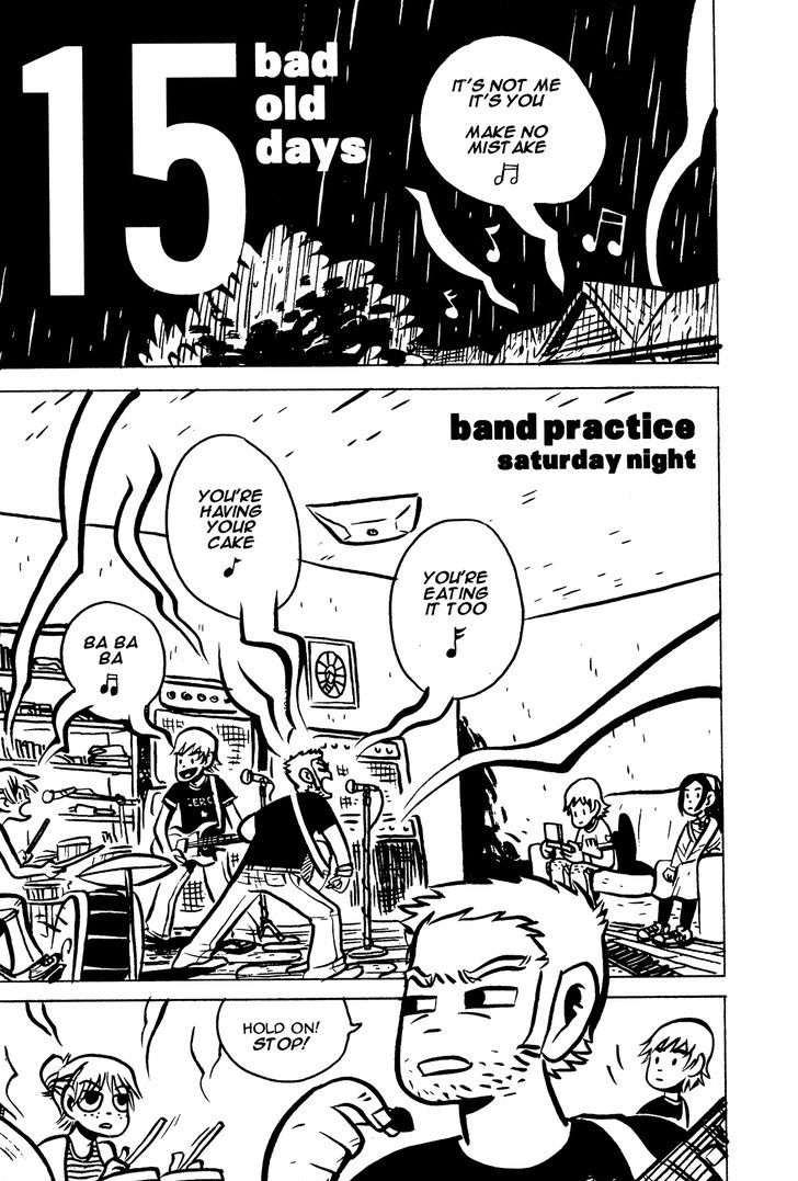 Scott Pilgrim Chapter 15 page 1 - Chapter 15 : Bad Old Days