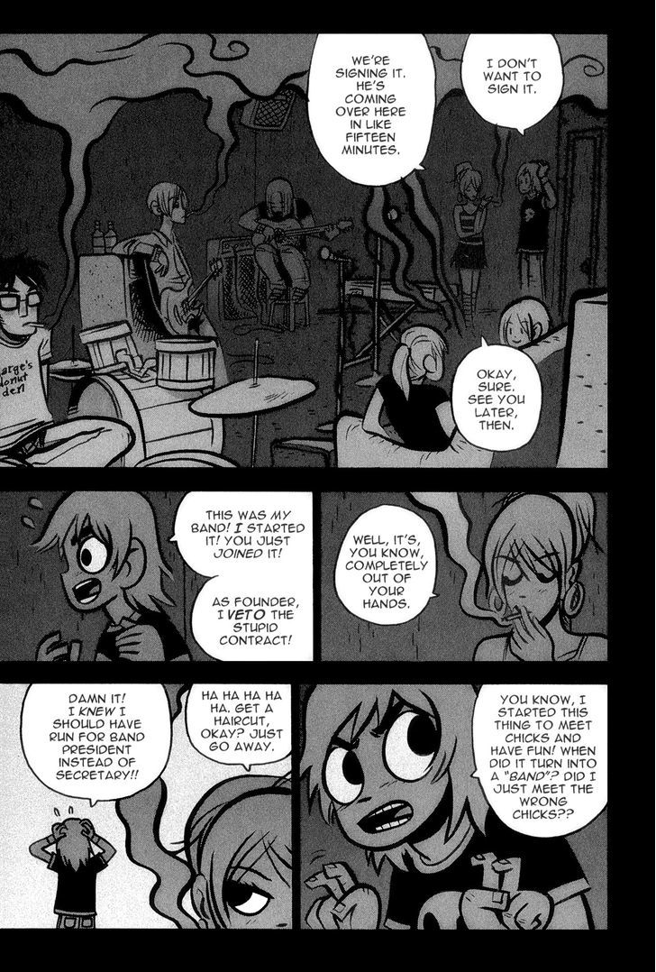 Scott Pilgrim Chapter 17 page 12 - Chapter 17 : The Infinite Sadness