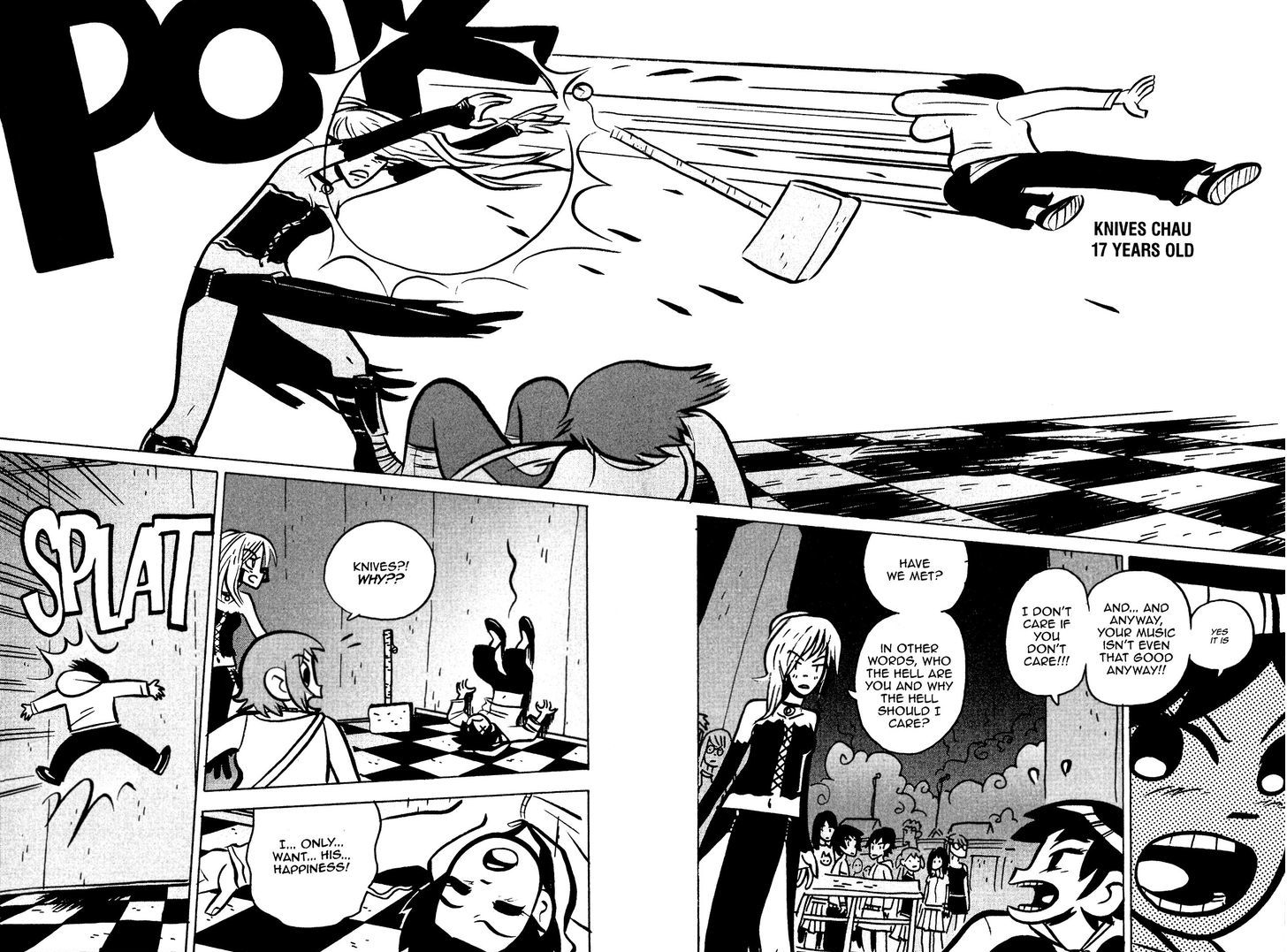 Scott Pilgrim Chapter 17 page 7 - Chapter 17 : The Infinite Sadness