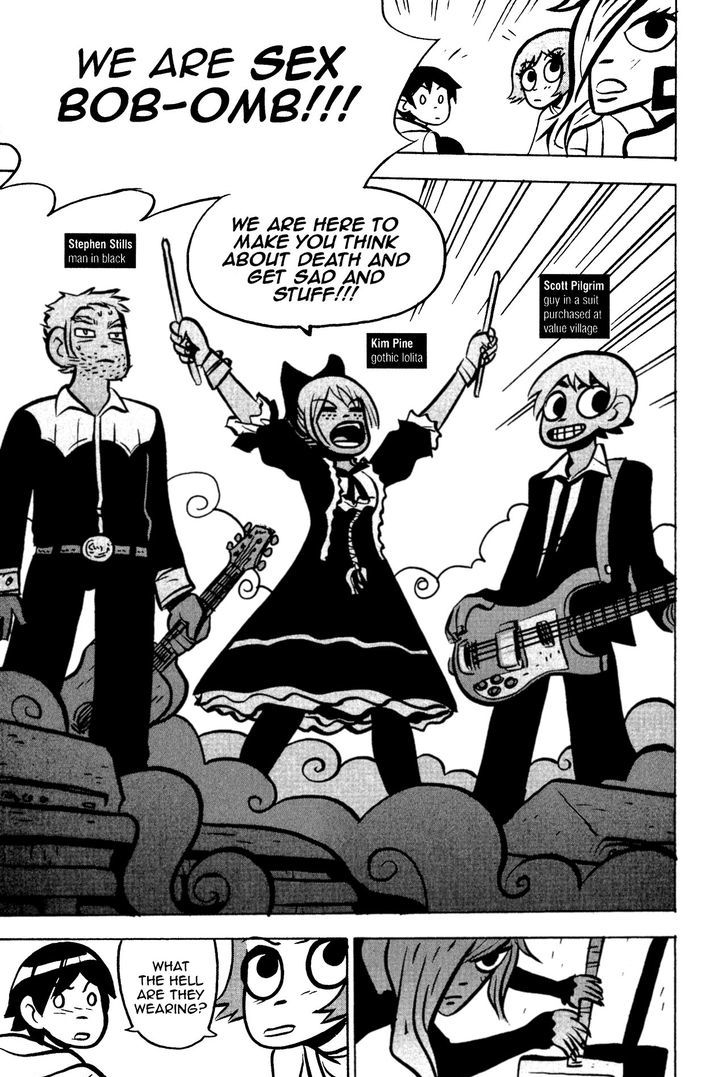 Scott Pilgrim Chapter 17 page 8 - Chapter 17 : The Infinite Sadness