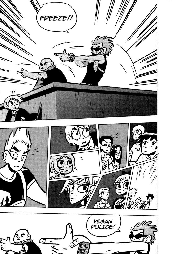 Scott Pilgrim Chapter 18 page 8 - Chapter 18 : Destroy All Vegans