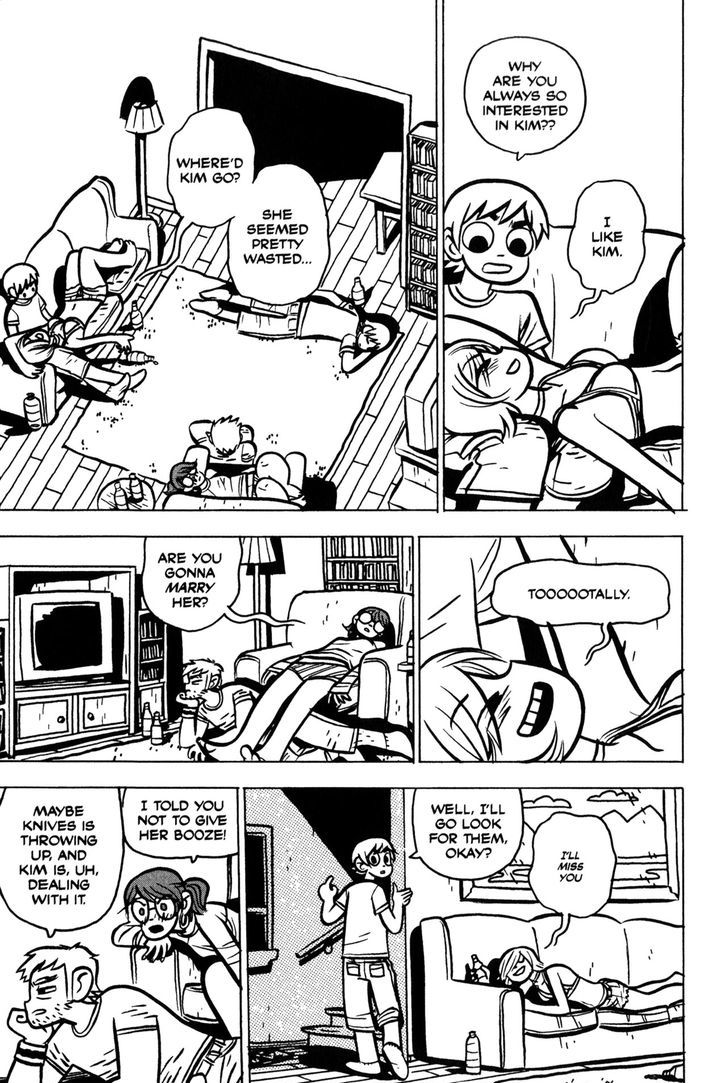 Scott Pilgrim Chapter 19 page 13 - Chapter 19 : Two Months Off