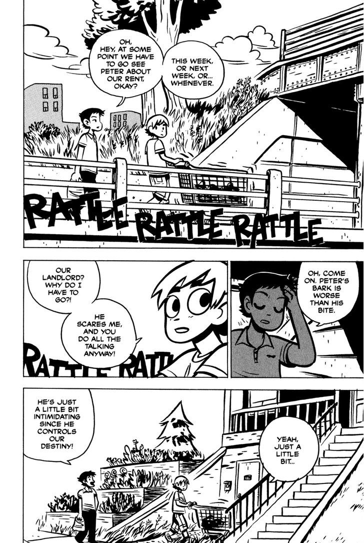 Scott Pilgrim Chapter 19 page 18 - Chapter 19 : Two Months Off