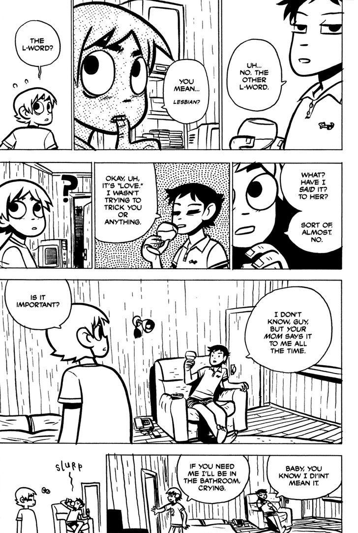 Scott Pilgrim Chapter 19 page 21 - Chapter 19 : Two Months Off