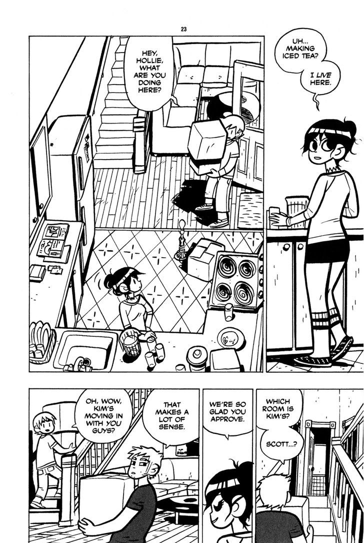 Scott Pilgrim Chapter 19 page 24 - Chapter 19 : Two Months Off