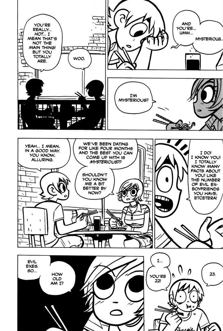 Scott Pilgrim Chapter 19 page 28 - Chapter 19 : Two Months Off