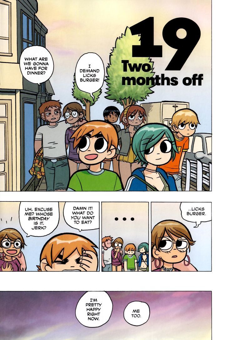 Scott Pilgrim Chapter 19 page 7 - Chapter 19 : Two Months Off