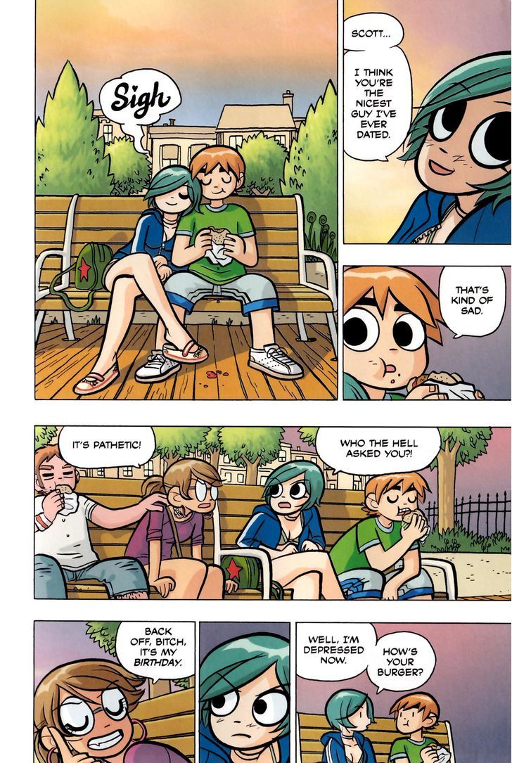 Scott Pilgrim Chapter 19 page 8 - Chapter 19 : Two Months Off