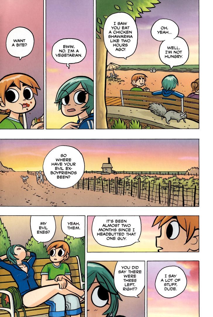 Scott Pilgrim Chapter 19 page 9 - Chapter 19 : Two Months Off