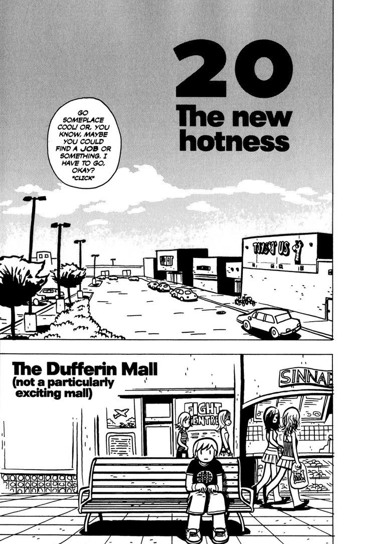 Scott Pilgrim Chapter 20 page 1 - Chapter 20 : The New Hotness