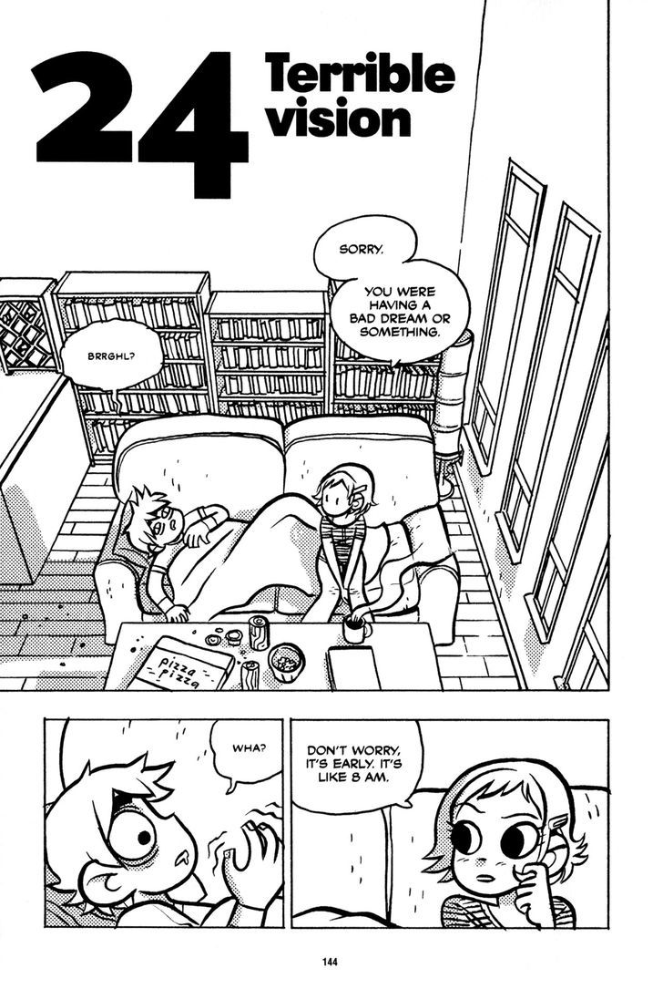 Scott Pilgrim Chapter 24 page 1 - Chapter 24 : Terrible Vision