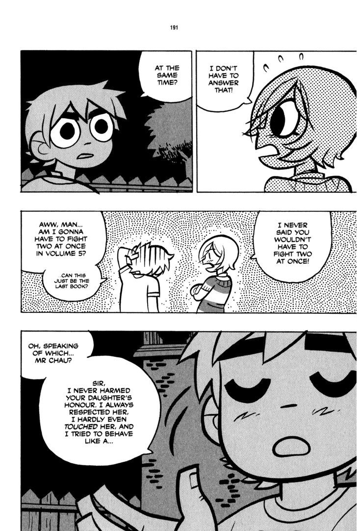 Scott Pilgrim Chapter 25 page 20 - Chapter 25 : Still Getting It Together