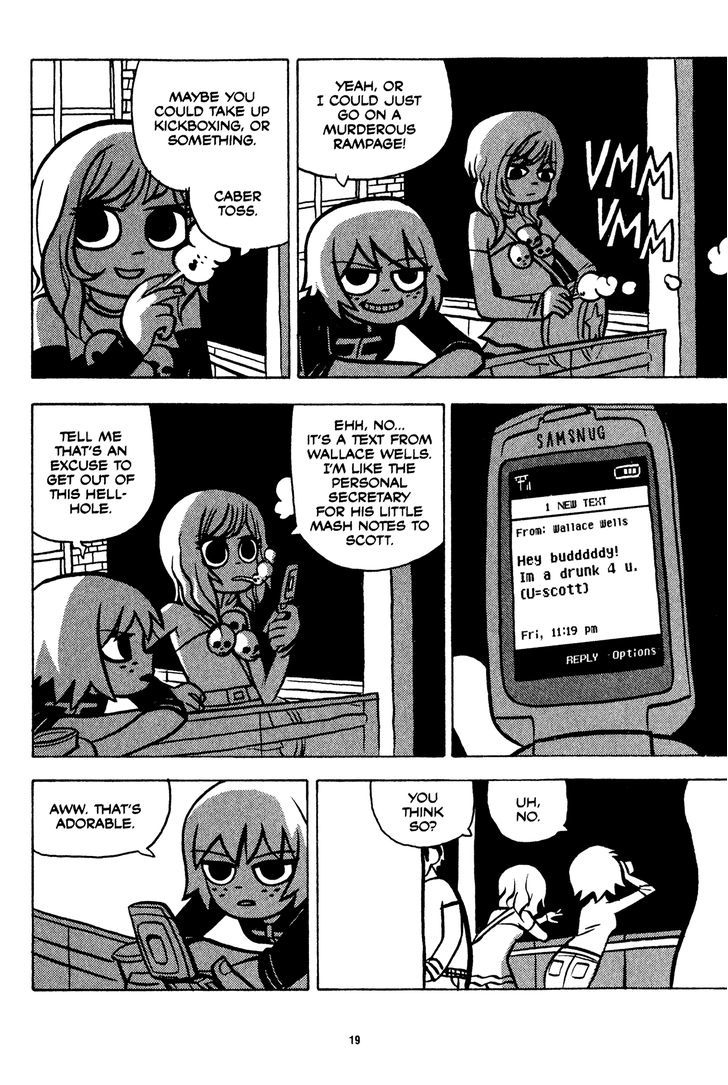 Scott Pilgrim Chapter 26 page 18 - Chapter 26 : Precious Little Life