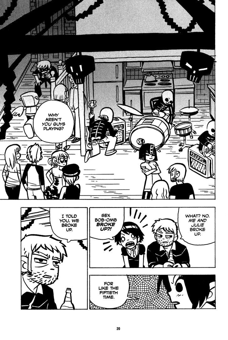 Scott Pilgrim Chapter 26 page 19 - Chapter 26 : Precious Little Life