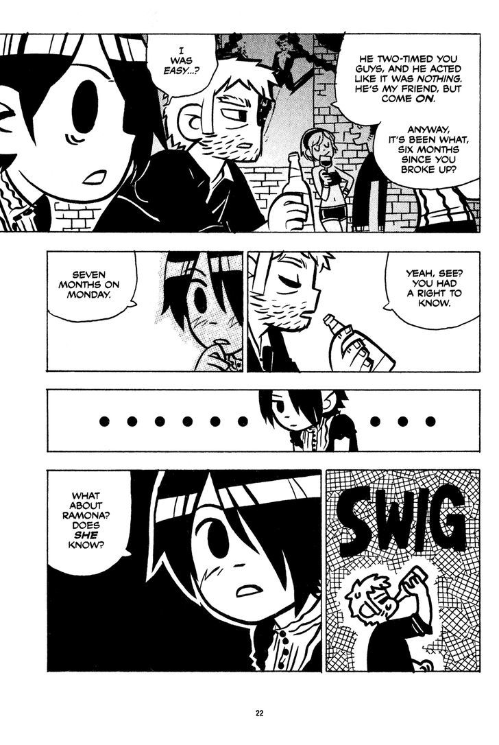 Scott Pilgrim Chapter 26 page 21 - Chapter 26 : Precious Little Life