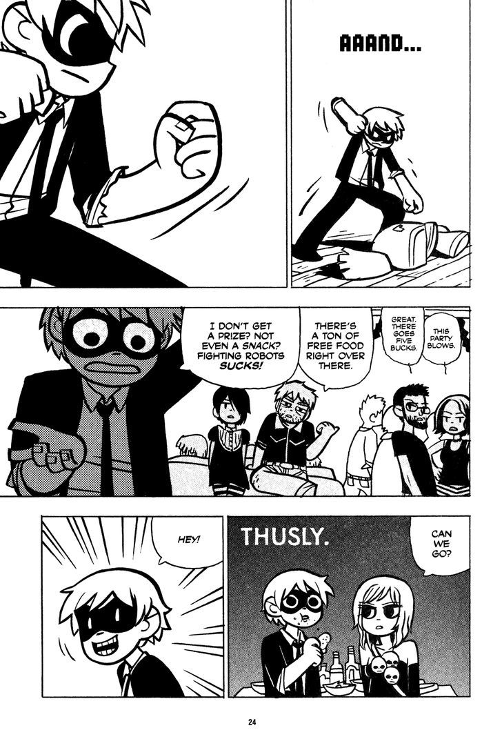 Scott Pilgrim Chapter 26 page 23 - Chapter 26 : Precious Little Life