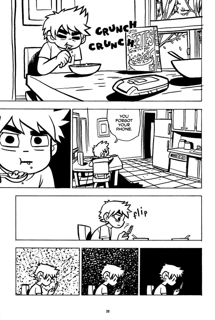 Scott Pilgrim Chapter 26 page 25 - Chapter 26 : Precious Little Life