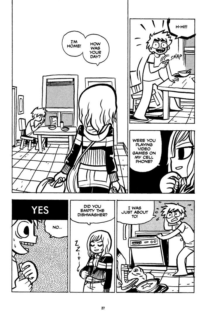 Scott Pilgrim Chapter 26 page 26 - Chapter 26 : Precious Little Life