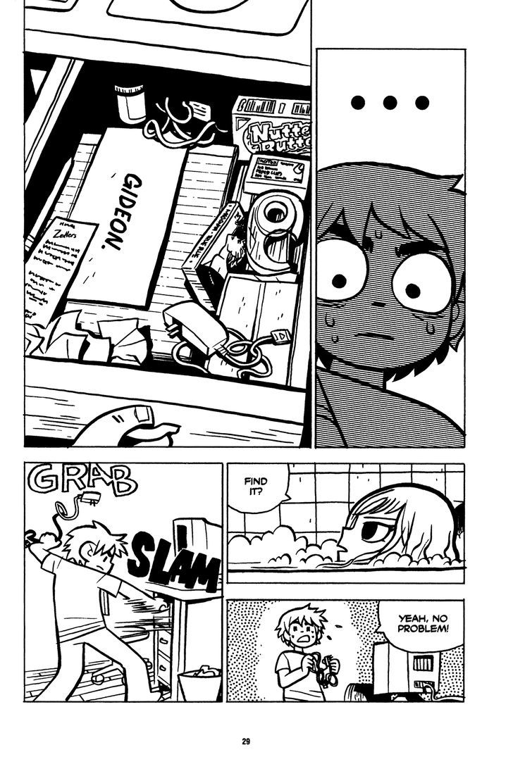 Scott Pilgrim Chapter 26 page 28 - Chapter 26 : Precious Little Life