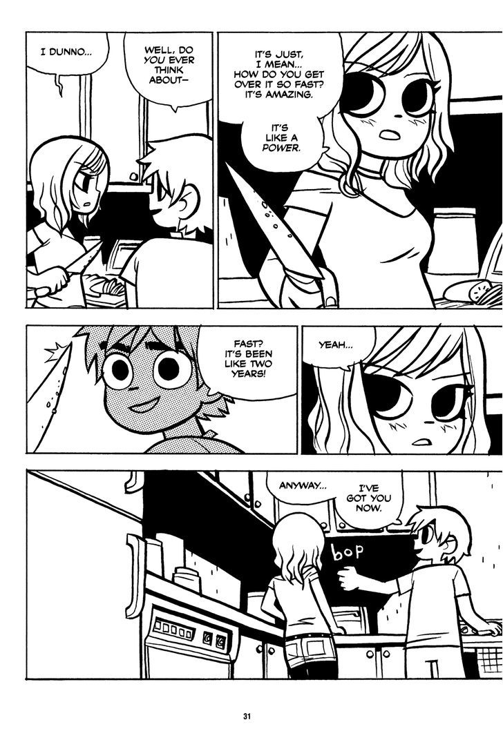Scott Pilgrim Chapter 26 page 30 - Chapter 26 : Precious Little Life