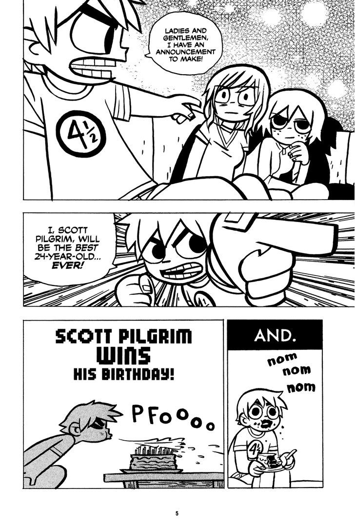 Scott Pilgrim Chapter 26 page 6 - Chapter 26 : Precious Little Life