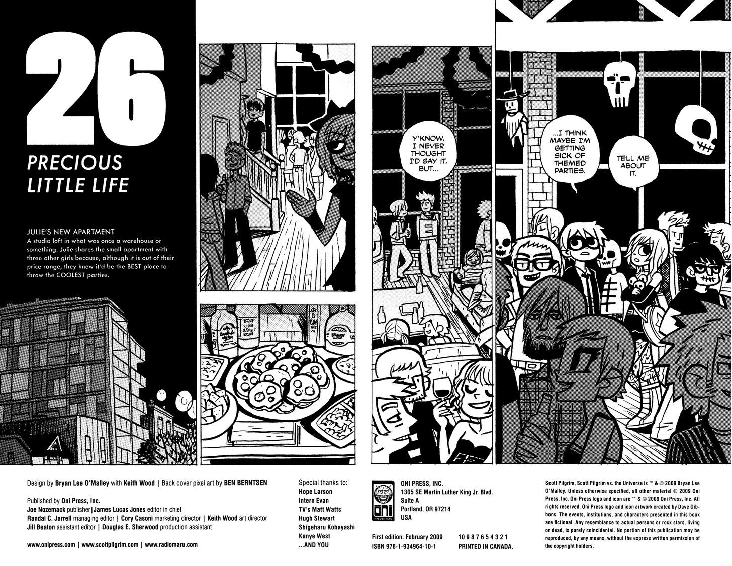 Scott Pilgrim Chapter 26 page 7 - Chapter 26 : Precious Little Life