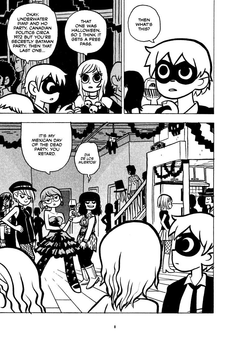 Scott Pilgrim Chapter 26 page 8 - Chapter 26 : Precious Little Life