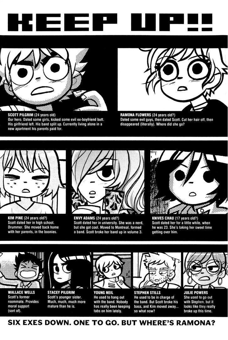 Scott Pilgrim Chapter 32 page 2 - Chapter 32 : Things Stop Happening