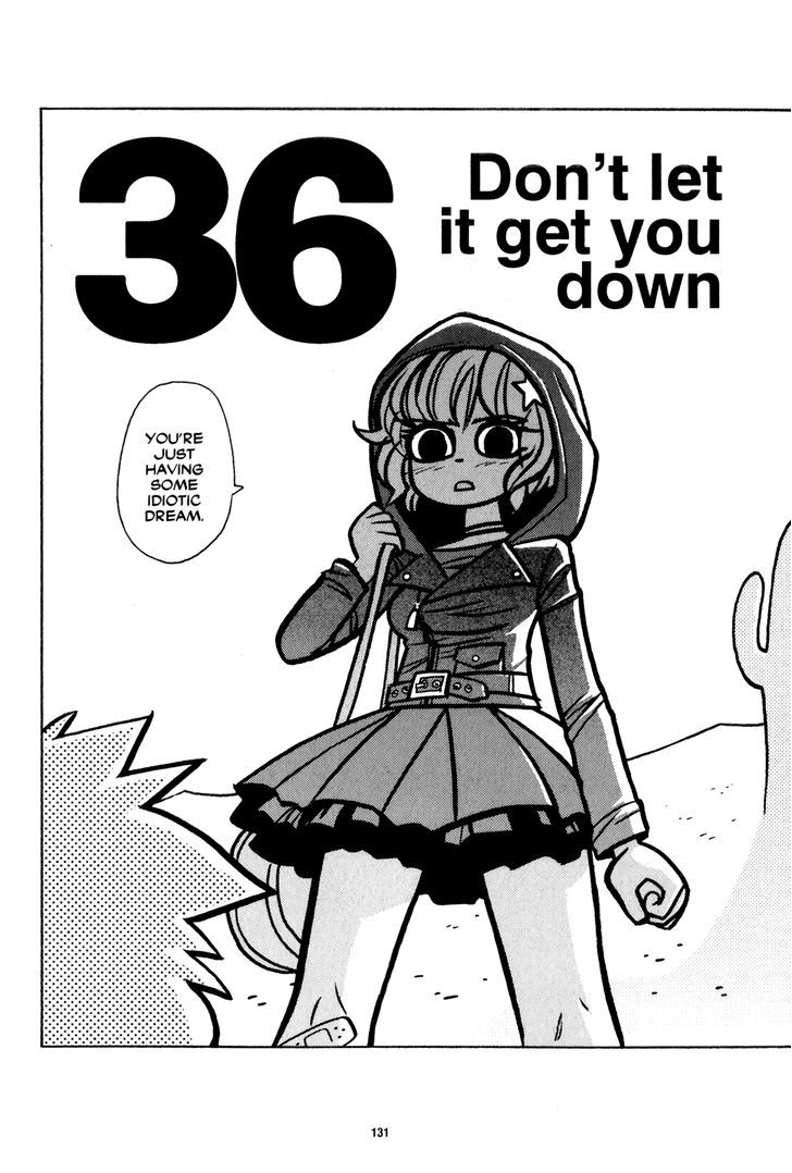 Scott Pilgrim Chapter 36 page 1 - Chapter 36 : Don't Let It Get You Down