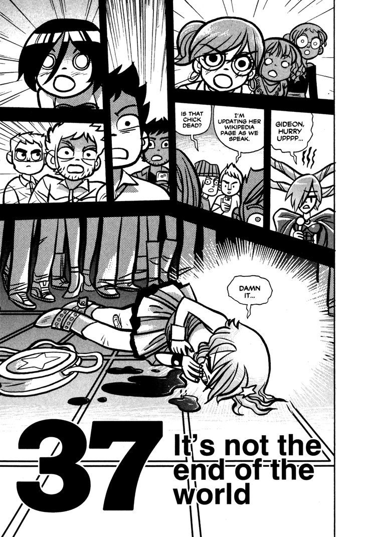 Scott Pilgrim Chapter 37 page 1 - Chapter 37 : It's Not the End of the World