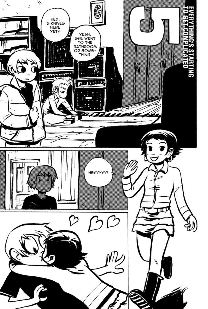 Scott Pilgrim Chapter 5 page 1 - Chapter 5 : Everything's Starting To Get Complicated
