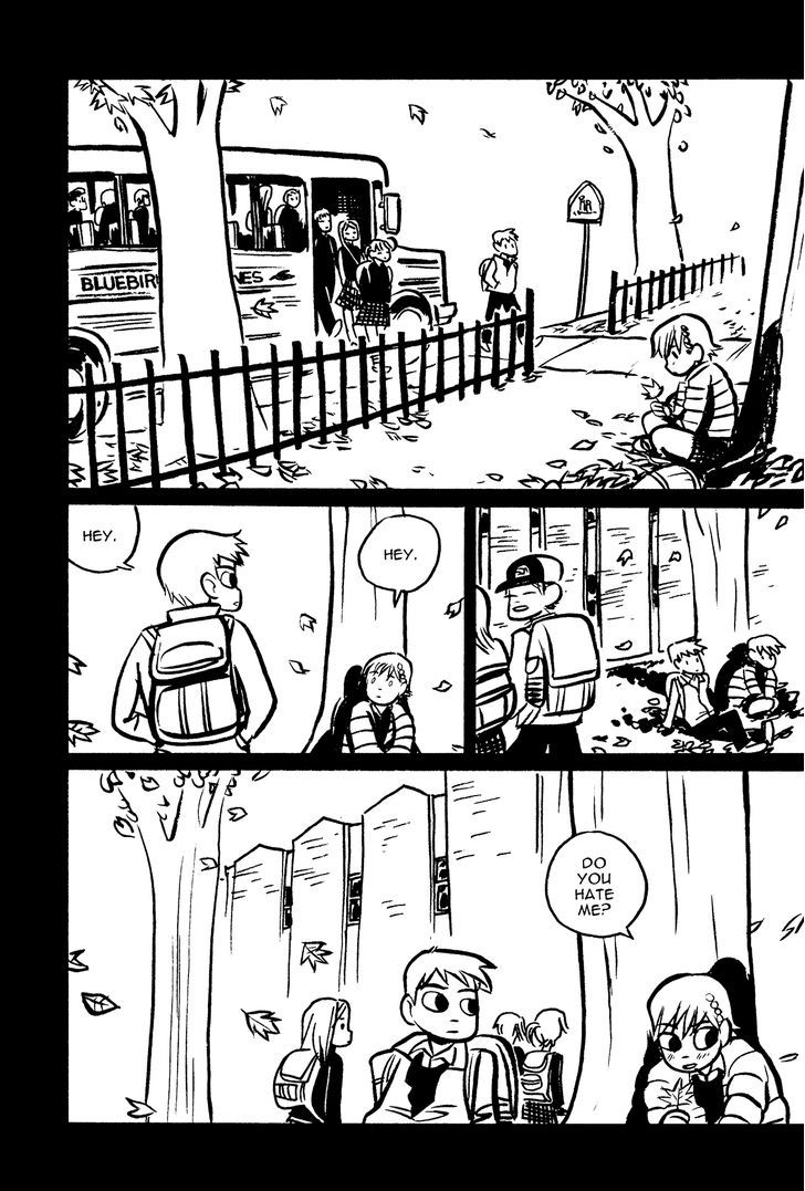 Scott Pilgrim Chapter 6 page 12 - Chapter 6 : The New Kid